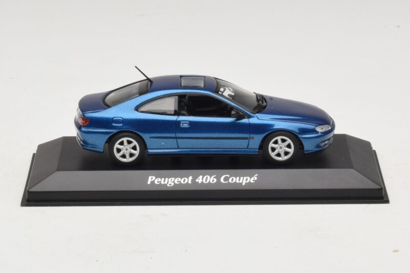 Peugeot 406 Kupee Sinine Metallik Maxichamps 1:43 940112620 Metall