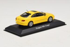 Peugeot 406 Kupee Kollane Maxichamps 1:43 940112621 Metall - pilt 2/5