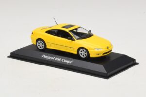 Peugeot 406 Kupee Kollane Maxichamps 1:43 940112621 Metall - pilt 3/5