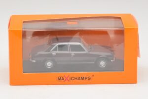 Peugeot 504 Tumepunane Maxichamps 1:43 940112500 Metall - pilt 5/5