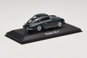 Porsche 356A Tumeroheline Maxichamps 1:43 940064220 Metall - pilt 2/5