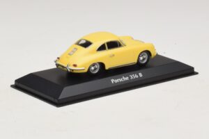 Porsche 356 B Kollane Maxichamps 1:43 940064300 Metall - pilt 2/5