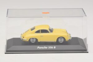 Porsche 356 B Kollane Maxichamps 1:43 940064300 Metall - pilt 4/5