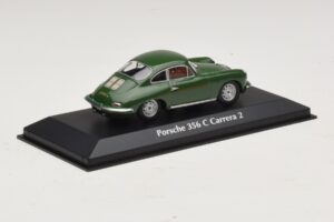 Porsche 356C Carrera 2 Tumeroheline Maxichamps 1:43 940062360 Metall - pilt 2/5