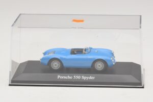 Porsche 550 Spyder Sinine Maxichamps 1:43 940066031 Metall - pilt 4/5