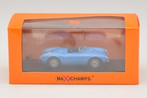Porsche 550 Spyder Sinine Maxichamps 1:43 940066031 Metall - pilt 5/5