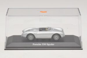 Porsche 550 Spyder Hõbe Maxichamps 1:43 940066030 Metall - pilt 4/5