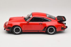 Porsche 911 930 Turbo 3.3 Punane KK-Scale 1:18 KKDC181442 Metall - pilt 3/6