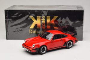 Porsche 911 930 Turbo 3.3 Punane KK-Scale 1:18 KKDC181442 Metall - pilt 6/6