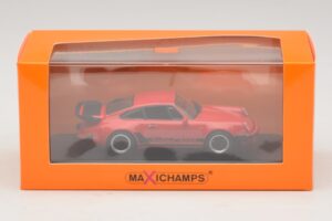 Porsche 911 930 Turbo 3.3 Punane Maxichamps 1:43 940069000 Metall - pilt 5/5