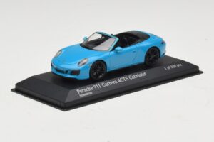 Porsche 911 991.1 Carrera 4 GTS Kabriolett Sinine Minichamps 1:43 410067332 Metall - pilt 2/5