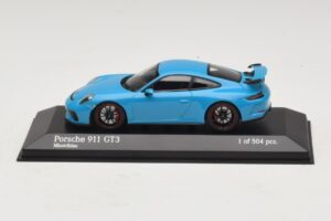 Porsche 911 991.1 GT3 Sinine Minichamps 1:43 410066022 Metall