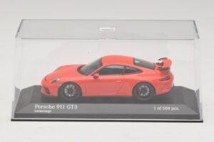Porsche 911 991.1 GT3 Oranž Minichamps 1:43 410066024 Metall - pilt 4/5