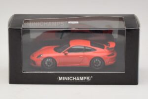 Porsche 911 991.1 GT3 Oranž Minichamps 1:43 410066024 Metall - pilt 5/5