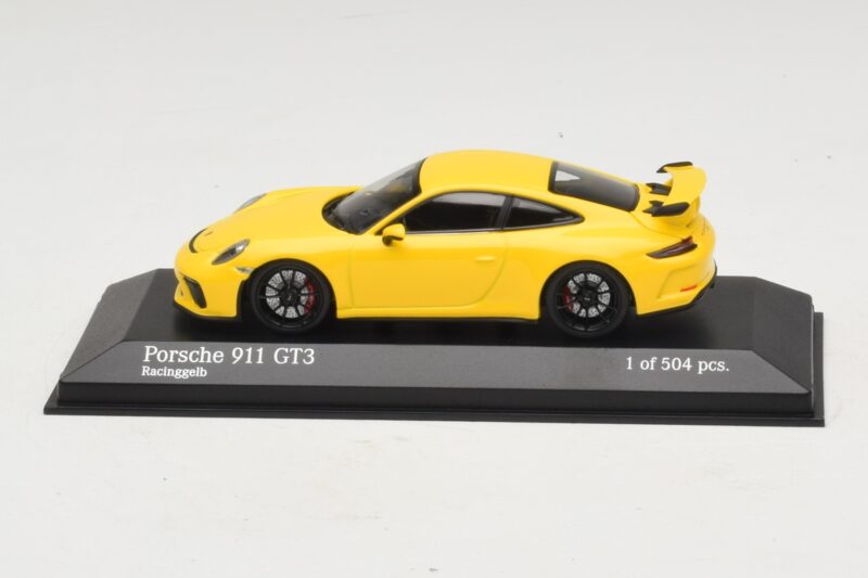 Porsche 911 991.1 GT3 Kollane Minichamps 1:43 410066020 Metall