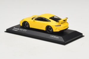 Porsche 911 991.1 GT3 Kollane Minichamps 1:43 410066020 Metall - pilt 3/5
