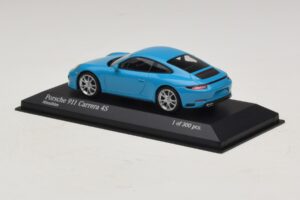 Porsche 911 991.2 Carrera 4S Sinine Minichamps 1:43 410067242 Metall - pilt 3/5