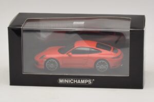 Porsche 911 991.2 Carrera 4S Oranž Minichamps 1:43 410067241 Metall - pilt 5/5