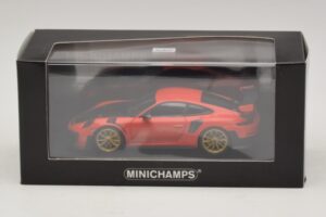 Porsche 911 991.2 GT2 RS Oranž Minichamps 1:43 410067229 Metall - pilt 5/5