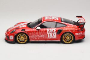 Porsche 911 991.2 GT3 RS GerSpeed Race Taxi Minichamps 1:18 155068227 Metall - pilt 3/6