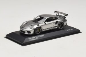 Porsche 911 991.2 GT3 RS Hõbedane Minichamps 1:43 410067020 Metall - pilt 2/5