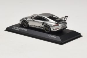 Porsche 911 991.2 GT3 RS Hõbedane Minichamps 1:43 410067020 Metall - pilt 3/5