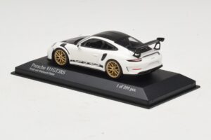 Porsche 911 991.2 GT3 RS Valge Weissach Package'iga Minichamps 1:43 410067022 Metall - pilt 3/5