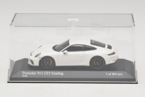 Porsche 911 991.2 GT3 Touring Valge Minichamps 1:43 410067420 Metall - pilt 4/5
