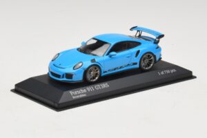 Porsche 911 991 GT3 RS Sinine Minichamps 1:43 410063222 Metall - pilt 2/5