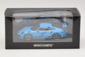 Porsche 911 991 GT3 RS Sinine Minichamps 1:43 410063222 Metall - pilt 5/5