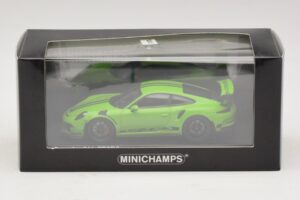 Porsche 911 991 GT3 RS Roheline Minichamps 1:43 410063224 Metall - pilt 5/5