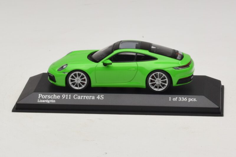 Porsche 911 992 Carrera 4S Roheline Minichamps 1:43 410069322 Metall