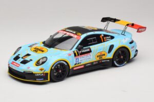 Porsche 911 992 Rally GT #1 C. Cherain / D. Withers Rallye de Wallonie 2025 IXO 1:18 18RMC254 Metall