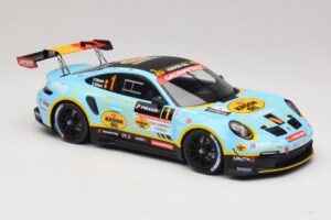 Porsche 911 992 Rally GT #1 C. Cherain / D. Withers Rallye de Wallonie 2025 IXO 1:18 18RMC254 Metall - pilt 4/6
