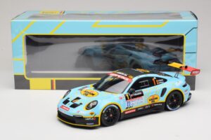 Porsche 911 992 Rally GT #1 C. Cherain / D. Withers Rallye de Wallonie 2025 IXO 1:18 18RMC254 Metall - pilt 6/6