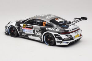 Porsche 911 992 Rally GT #17 C. De Cecco / J. Humblet Rallye de Wallonie 2025 IXO 1:18 18RMC255 Metall - pilt 5/6