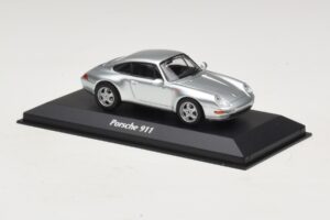 Porsche 911 993 Hõbe Maxichamps 1:43 940063001 Metall - pilt 3/5