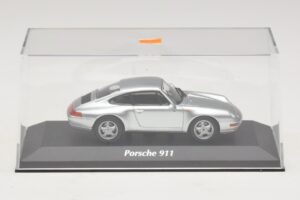 Porsche 911 993 Hõbe Maxichamps 1:43 940063001 Metall - pilt 4/5