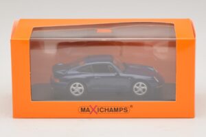 Porsche 911 993 Turbo Blue Metallic Maxichamps 1:43 940069201 Metall - pilt 4/5