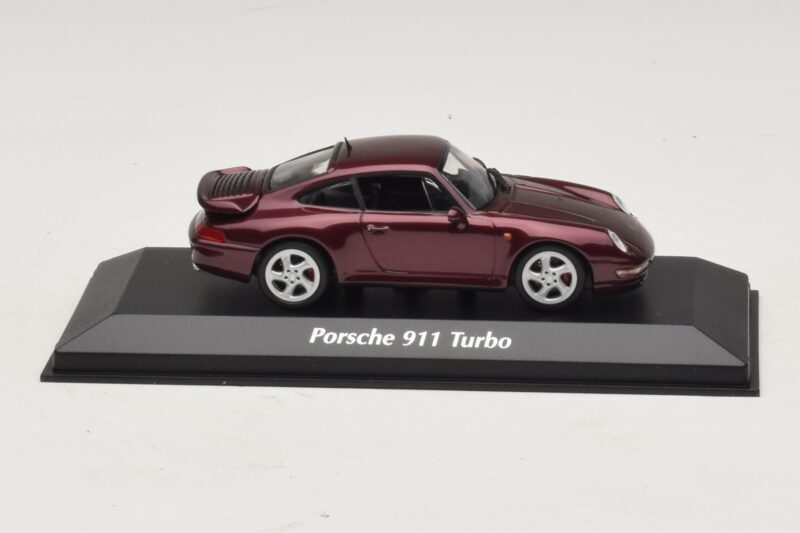 Porsche 911 993 Turbo Punane Metallik Maxichamps 1:43 940069200 Metall
