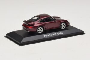 Porsche 911 993 Turbo Punane Metallik Maxichamps 1:43 940069200 Metall - pilt 2/5