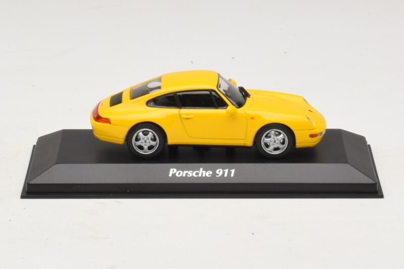 Porsche 911 993 Kollane Maxichamps 1:43 940063000 Metall
