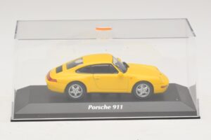 Porsche 911 993 Kollane Maxichamps 1:43 940063000 Metall - pilt 4/5