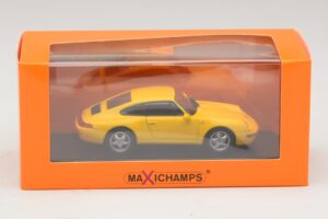 Porsche 911 993 Kollane Maxichamps 1:43 940063000 Metall - pilt 5/5