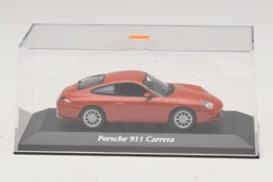 Porsche 911 996 Carrera Orange Metallic Maxichamps 1:43 940061021 Metall - pilt 4/5
