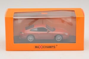 Porsche 911 996 Carrera Orange Metallic Maxichamps 1:43 940061021 Metall - pilt 5/5