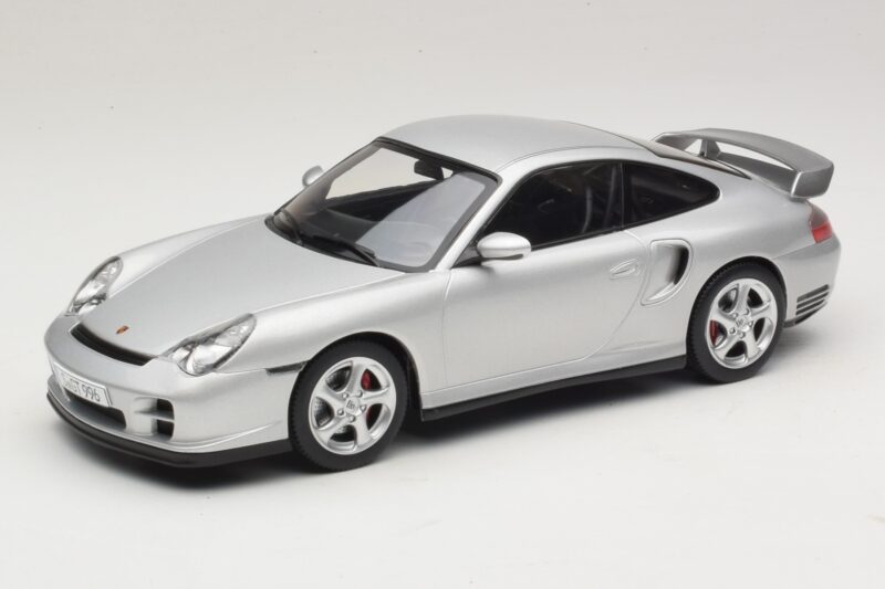 Porsche 911 996 GT2 Hõbedane KK-Scale 1:18 KKDC181451 Metall
