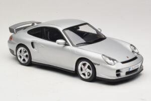Porsche 911 996 GT2 Hõbedane KK-Scale 1:18 KKDC181451 Metall - pilt 4/6