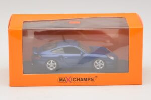 Porsche 911 996 Turbo Blue Metallic Maxichamps 1:43 940069301 Metall - pilt 5/5
