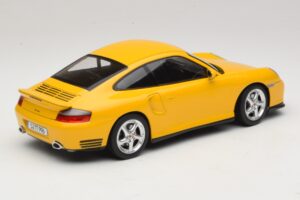 Porsche 911 996 Turbo Kollane KK-Scale 1:18 KKDC181473 Metall - pilt 2/6